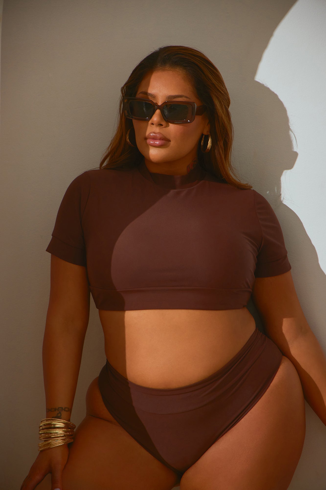 Another Beach Trip 2 Piece Bikini - Chocolate