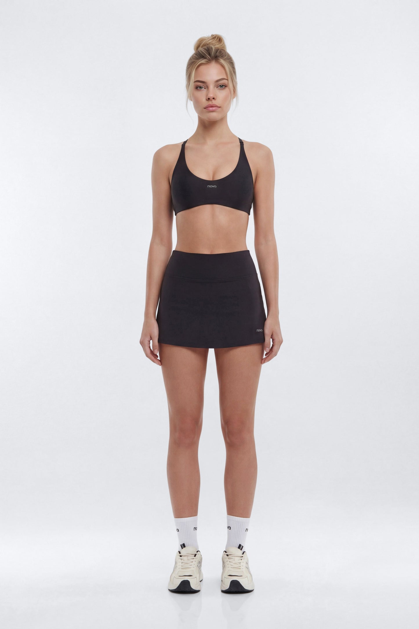 AirSculpt™ Mid Rise Mini Skort - Black