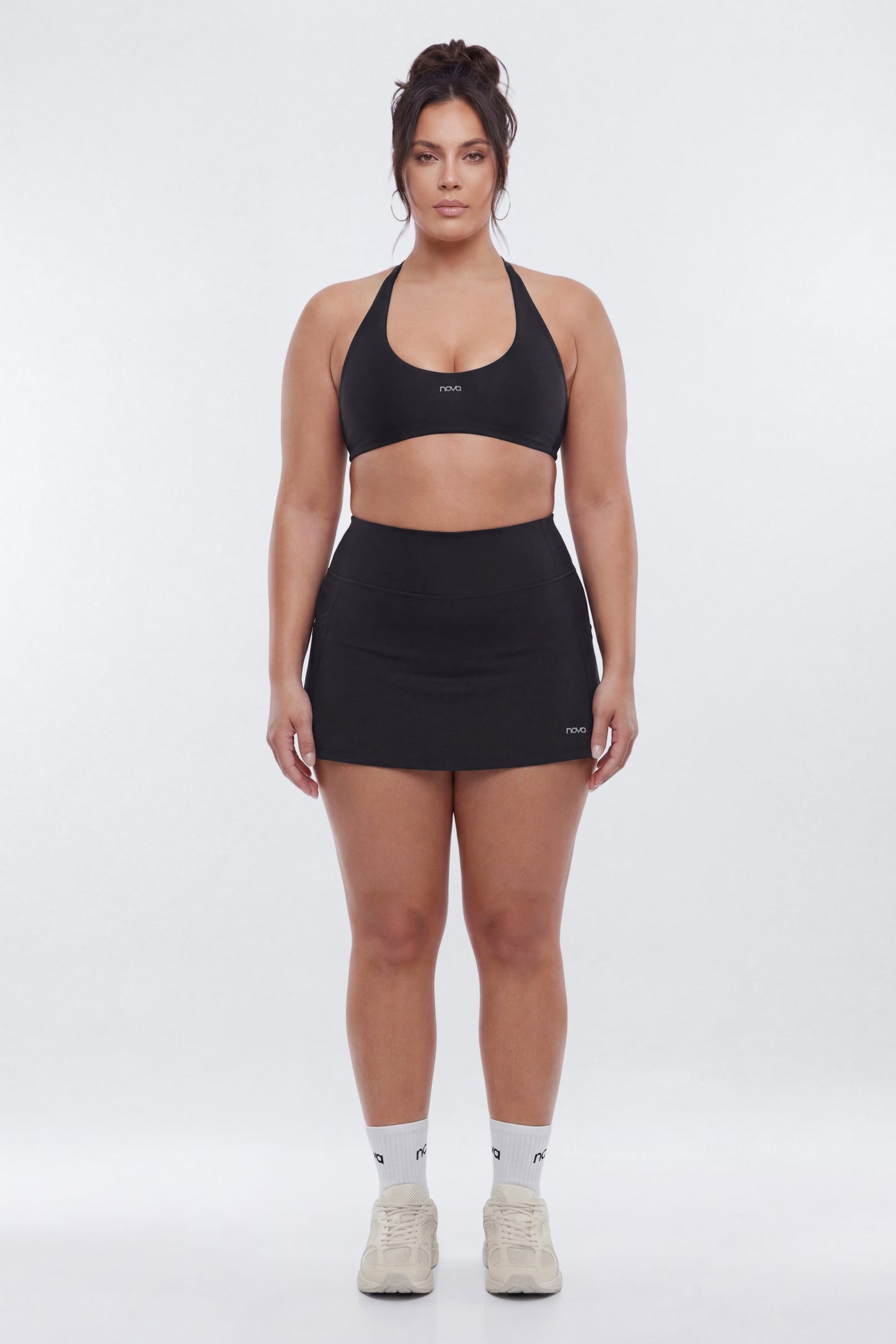 AirSculpt™ Mid Rise Mini Skort - Black