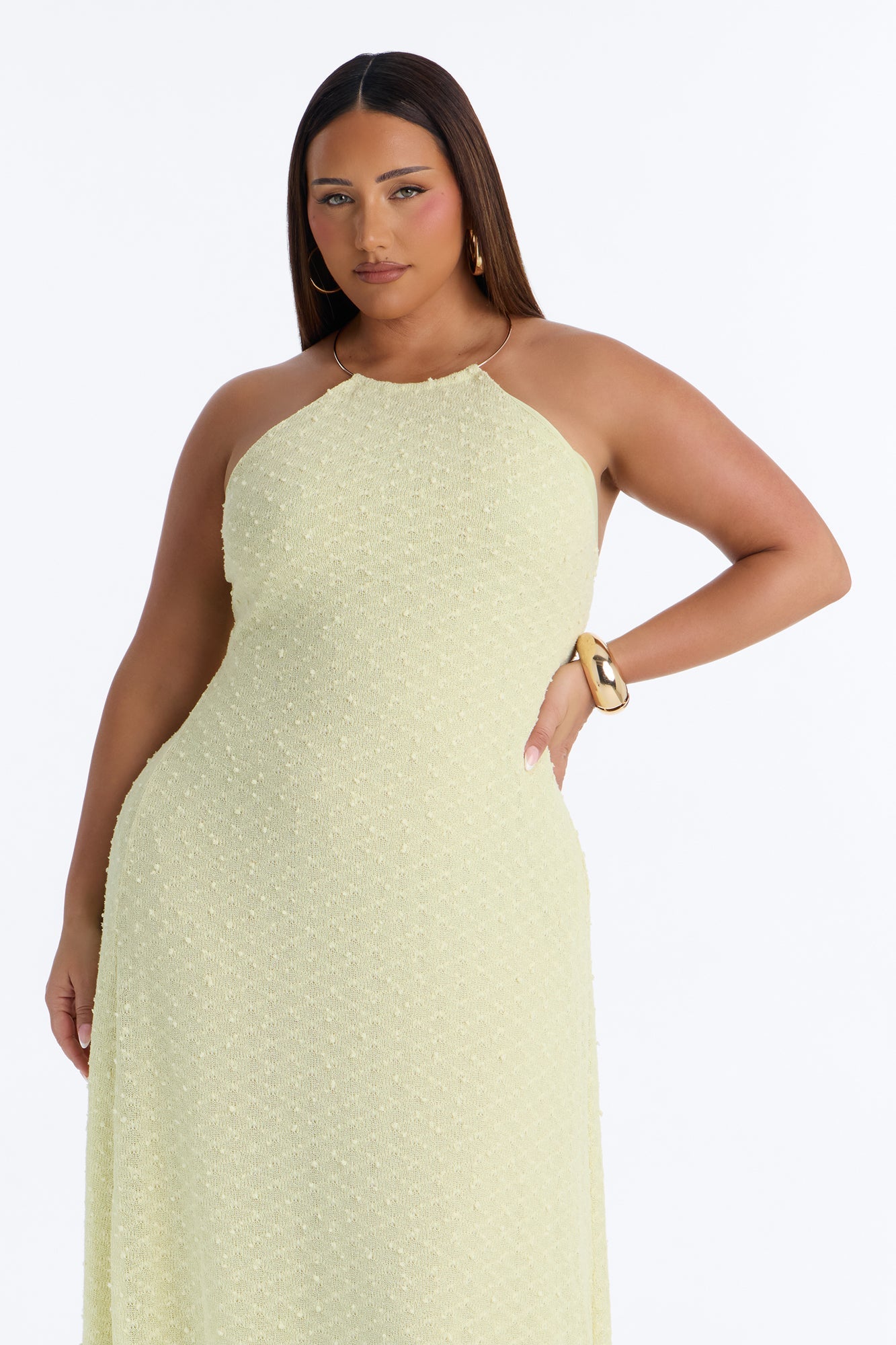Caribbean Shores Maxi Dress - Yellow