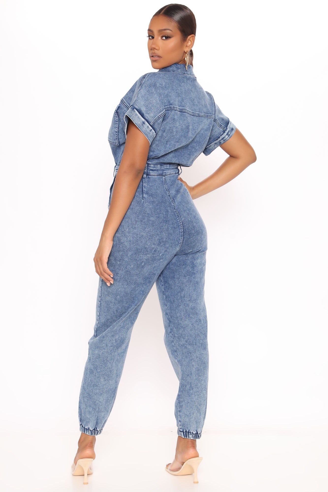 Daniela Denim Jumpsuit - Denim