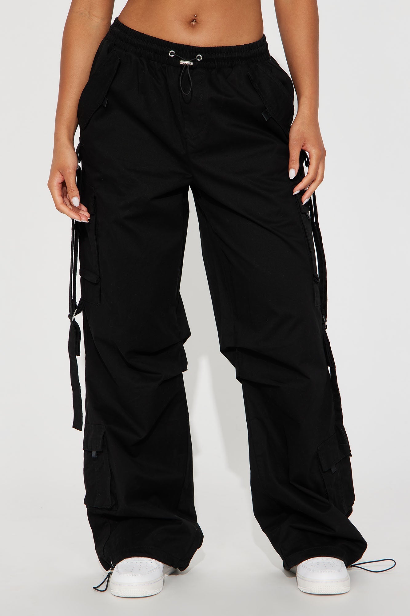 Don't Mess Around Cargo Pant - Black