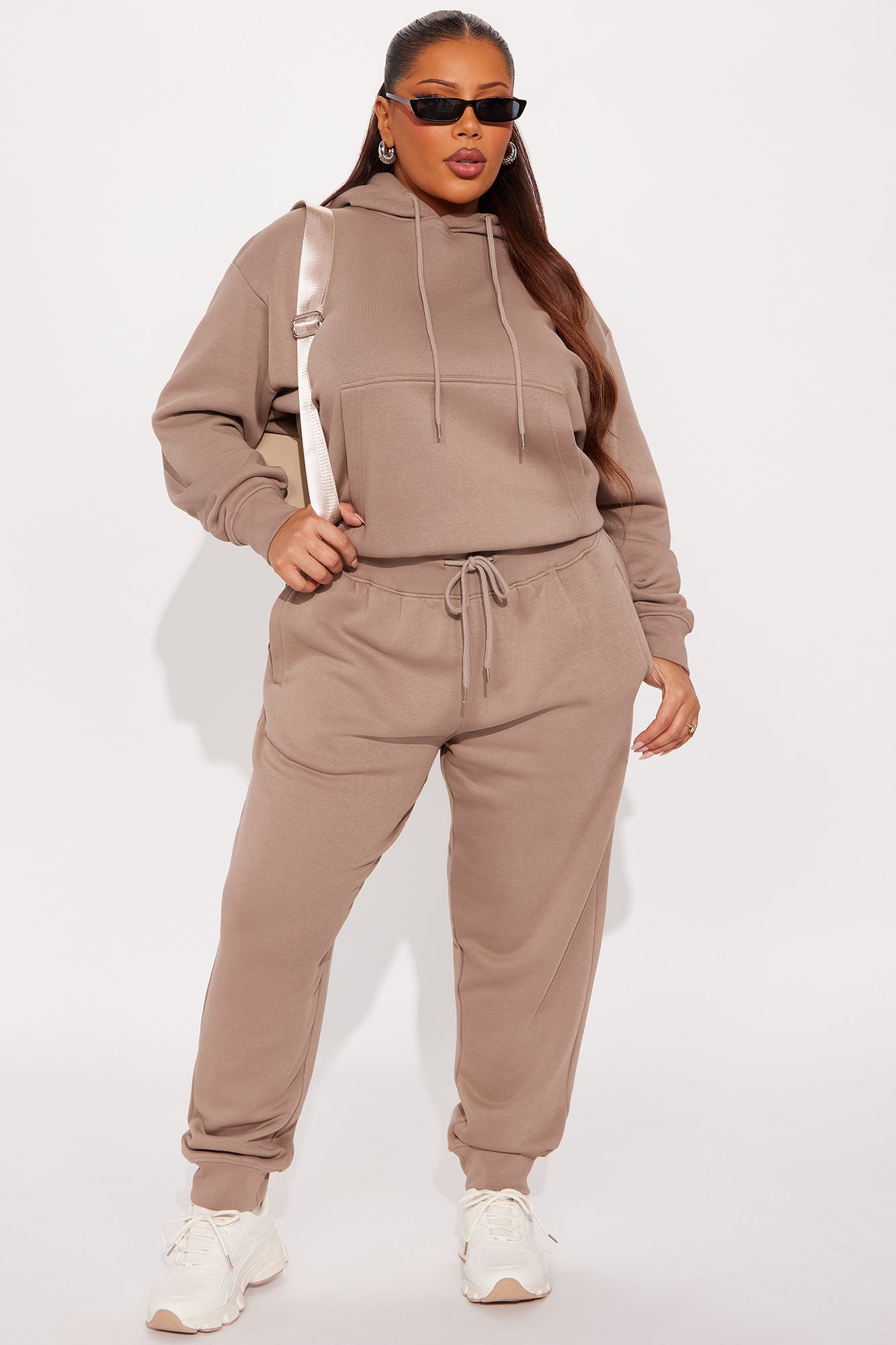 Stole My Ex Boyfriend's Oversized Jogger - Mocha