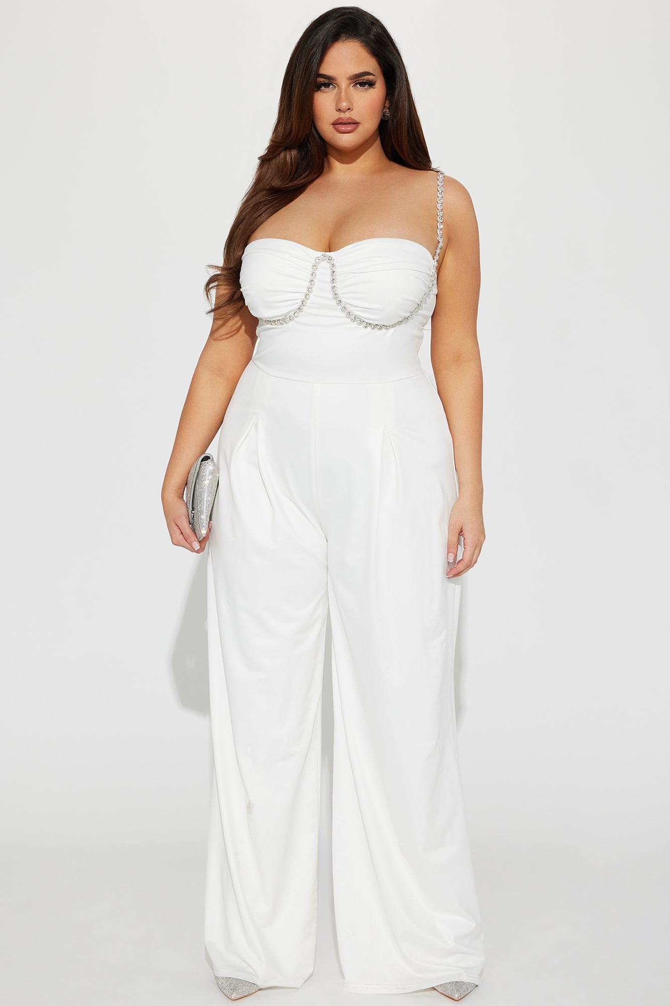Let's Get Married Jumpsuit - White
