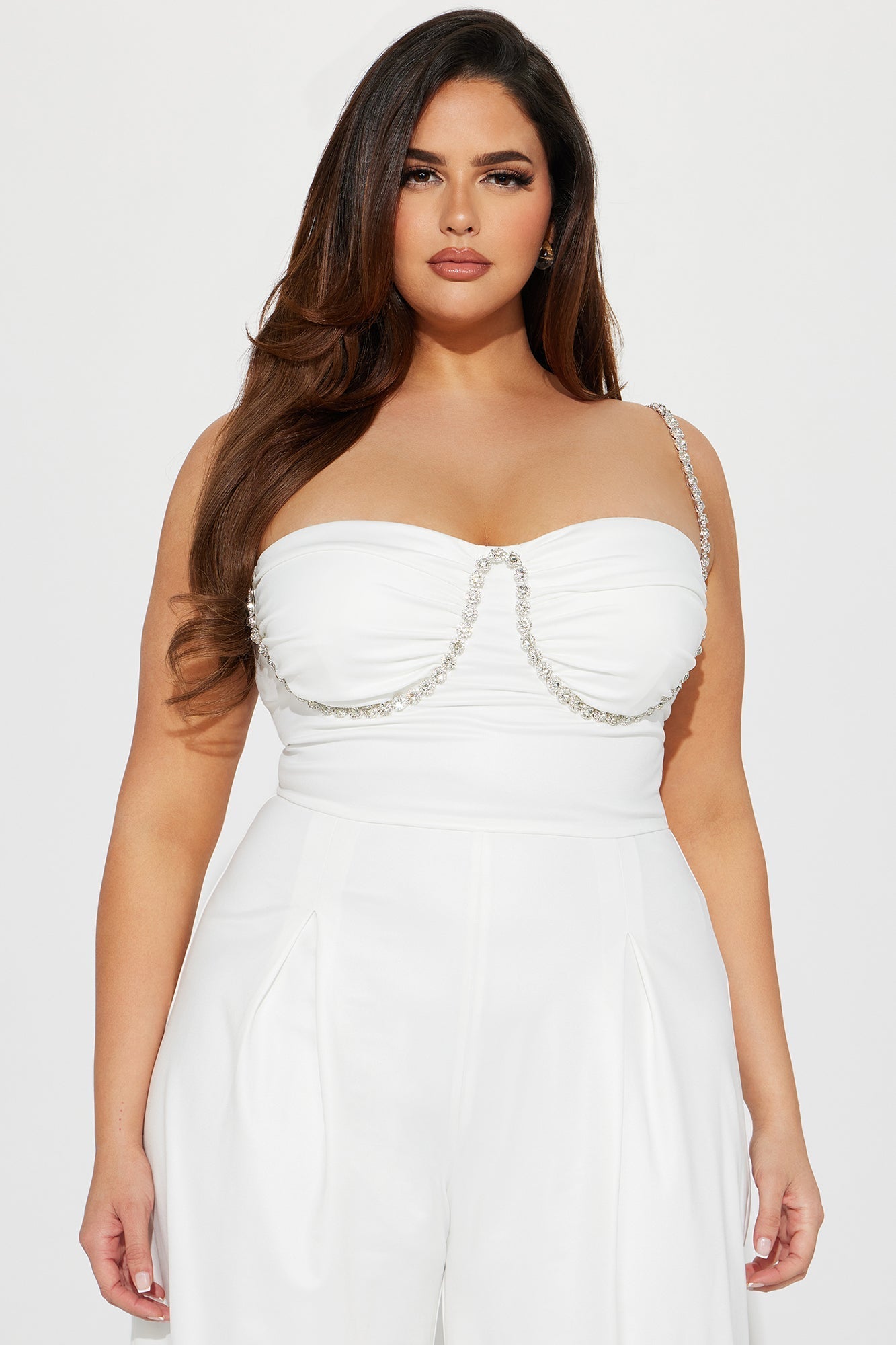 Let's Get Married Jumpsuit - White